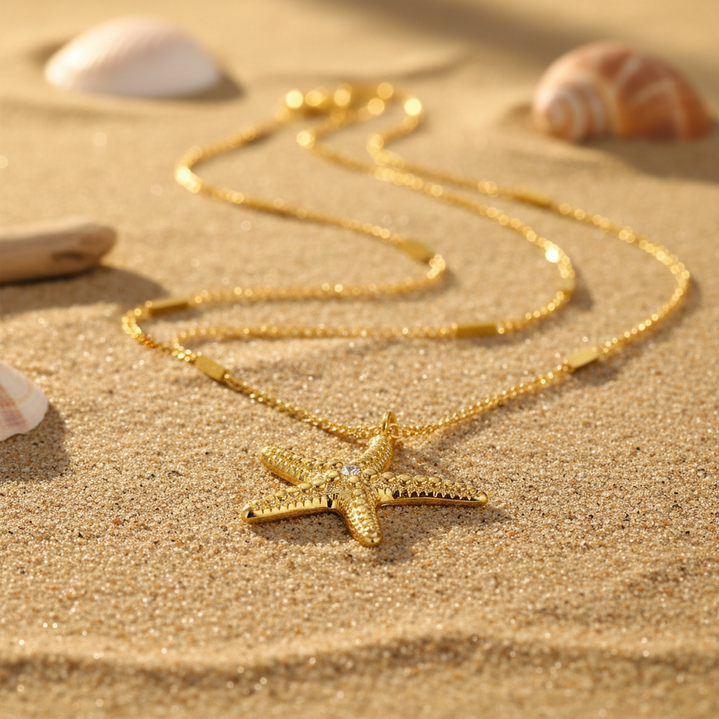 Starfish Pendant Necklace